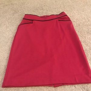 Banana republic pink pencil skirt size 4
